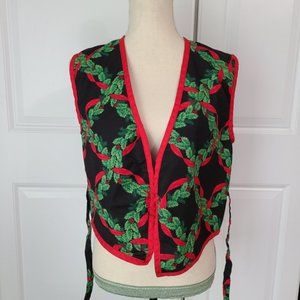 Kids Christmas Vest tweens ugly sweater Christmas Party Vest.